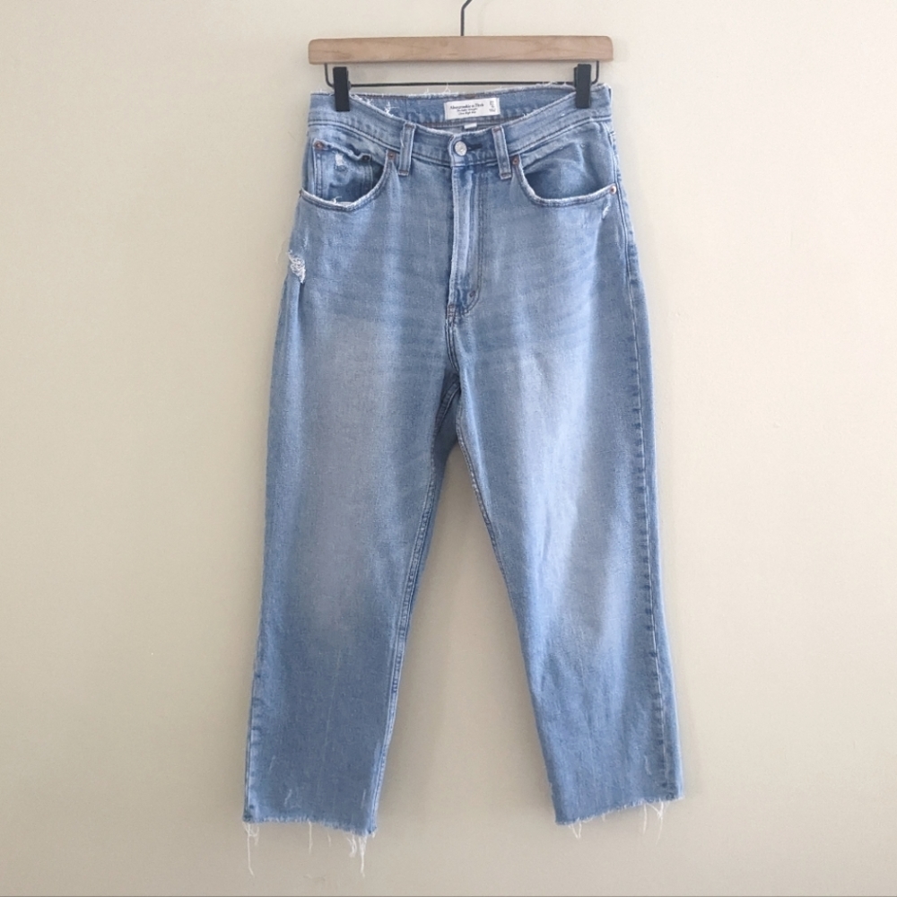 Ab & Fitch The Ankle Straight Curve Love Jeans